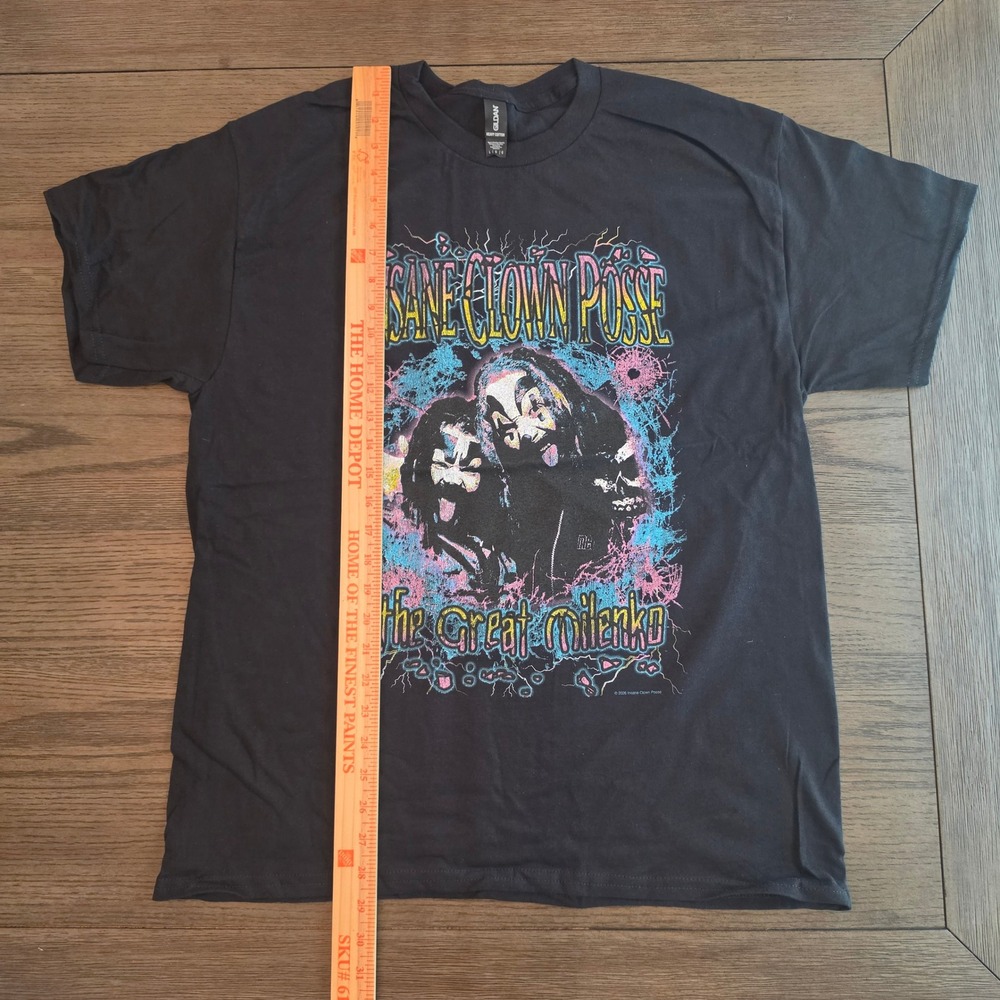 Insane Clown Posse The Great Milenko T-Shirt Mens Large Black ICP Graphic Tee - Picture 4 of 5